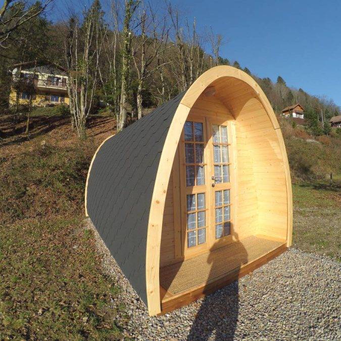 NUIT INSOLITE = Un petit cocon bois rafraîchissant Gérardmer 1