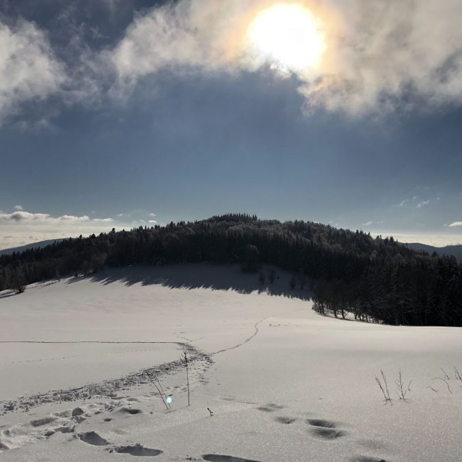 La neige est là! Soultz-Haut-Rhin 2