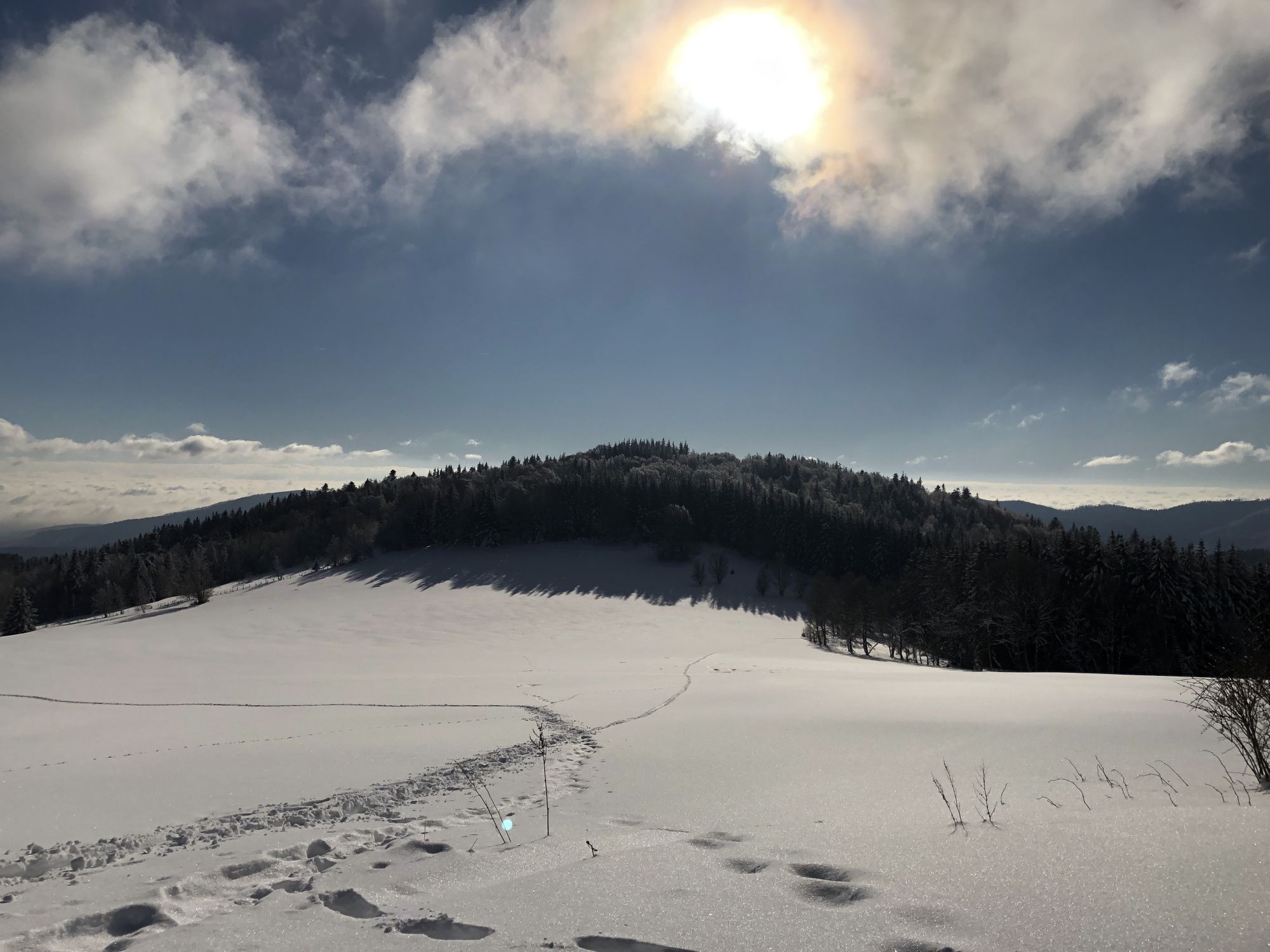 La neige est là! Guebwiller