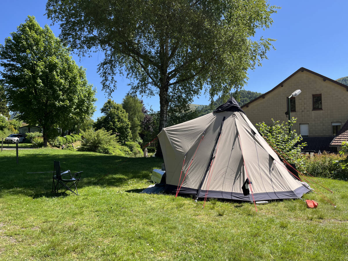 Plein soleil au camping dans les Vosges Munster 0